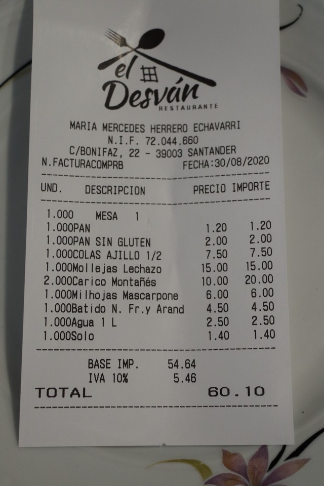 Restaurante el Desván Santander
