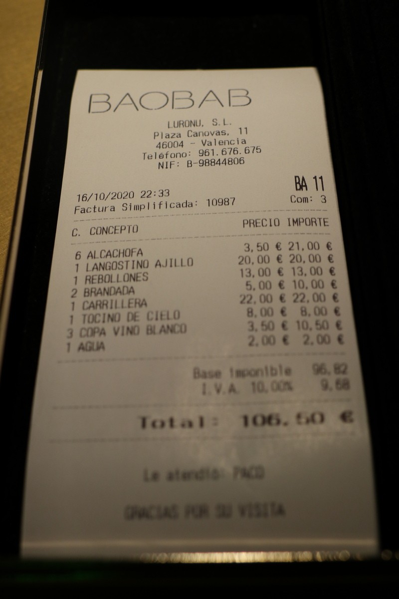 Restaurante Baobab Valencia