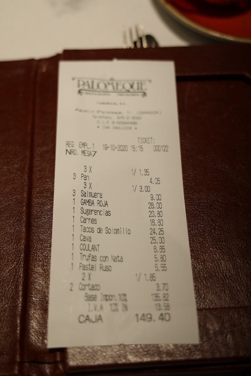Restaurante Palomeque Zaragoza