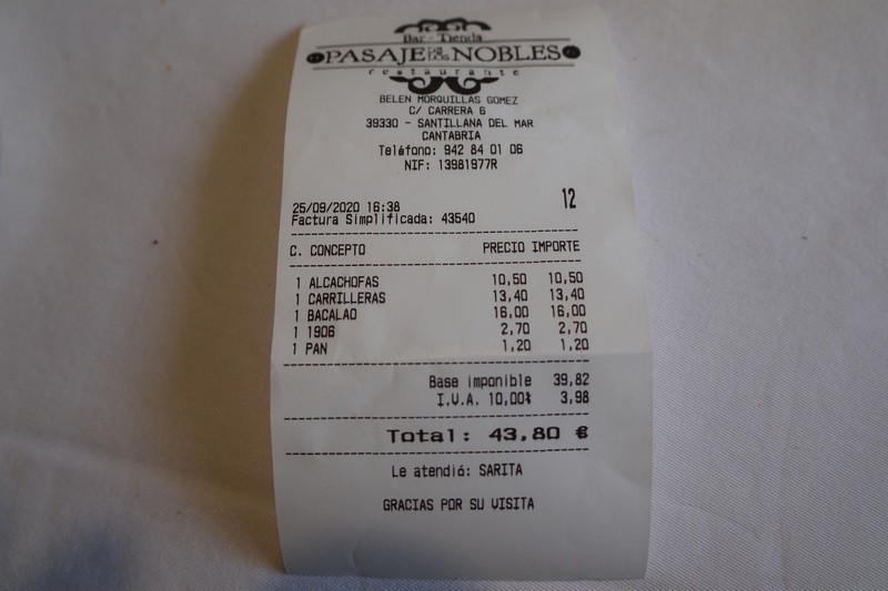 Restaurante El Pasaje de los Nobles Santillana del Mar
