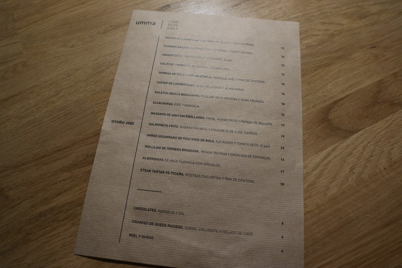 Restaurante Umma Santander