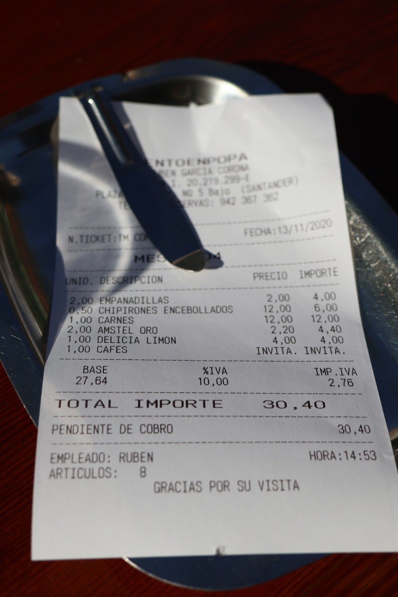 Restaurante Viento en Popa Santander