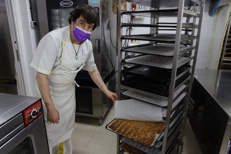 Hojaldre Caramelizado de Confiteria Milhojas