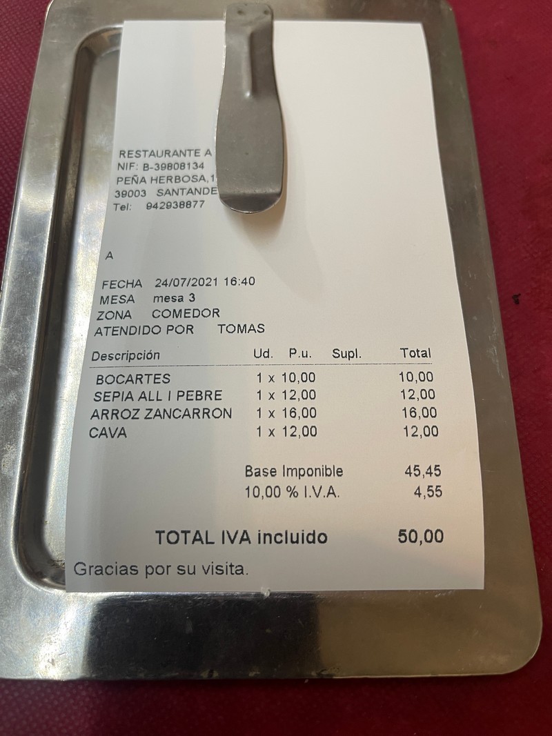 Restaurante A Banda Santander
