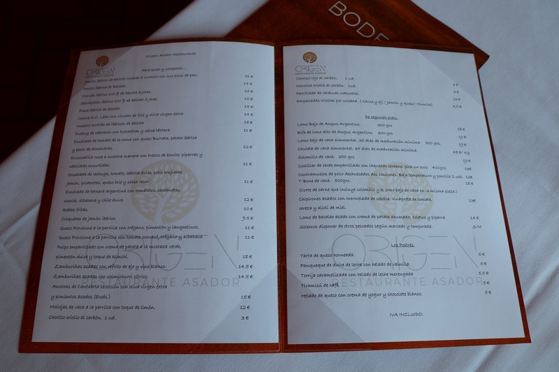 Santander Asador Origen