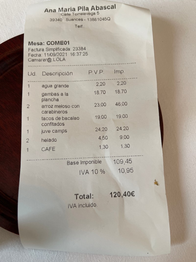 Restaurante Amita Suances