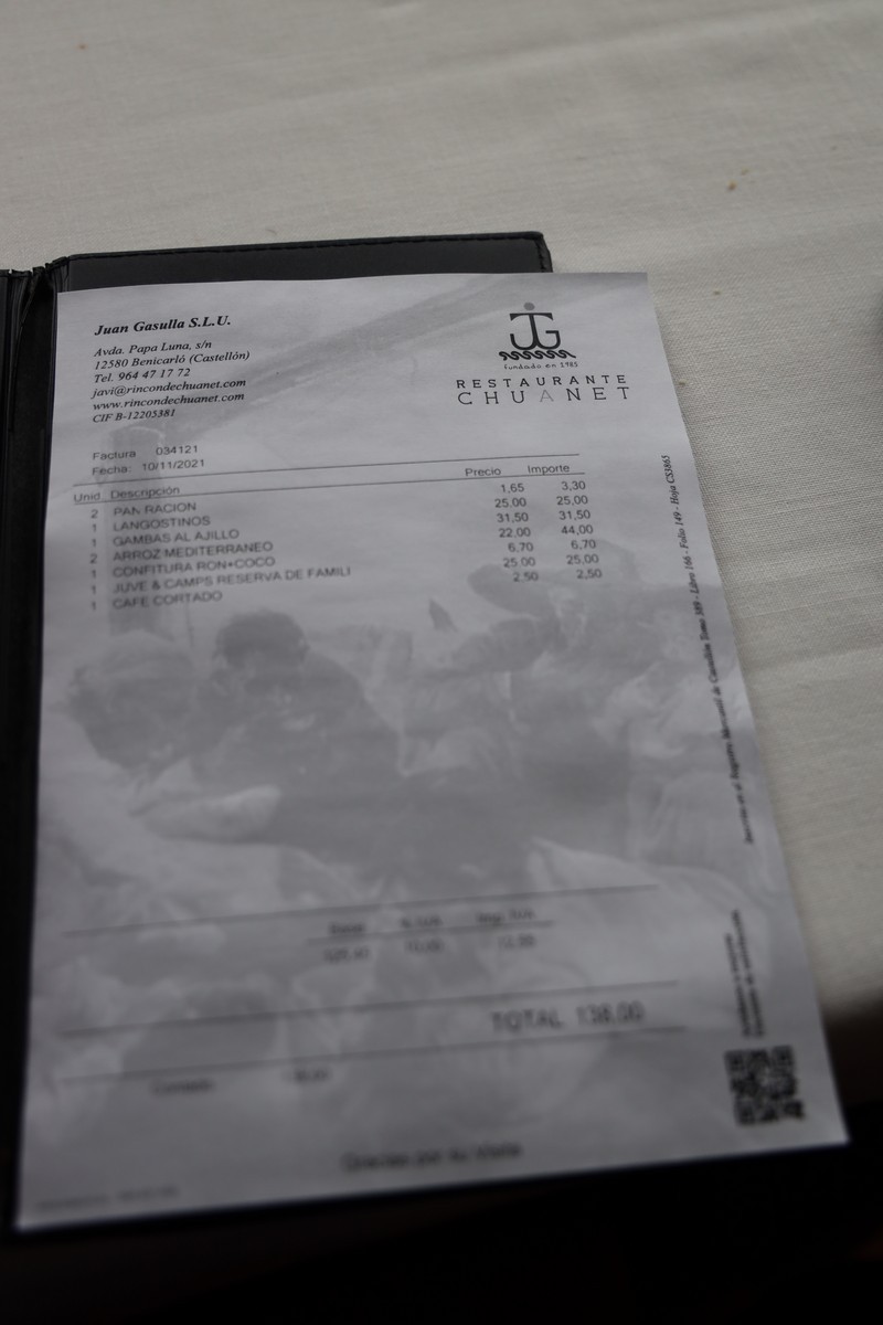 Restaurante Chuanet Benicarlo