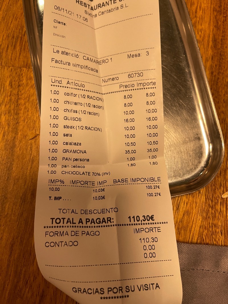 Restaurante Umma Santander