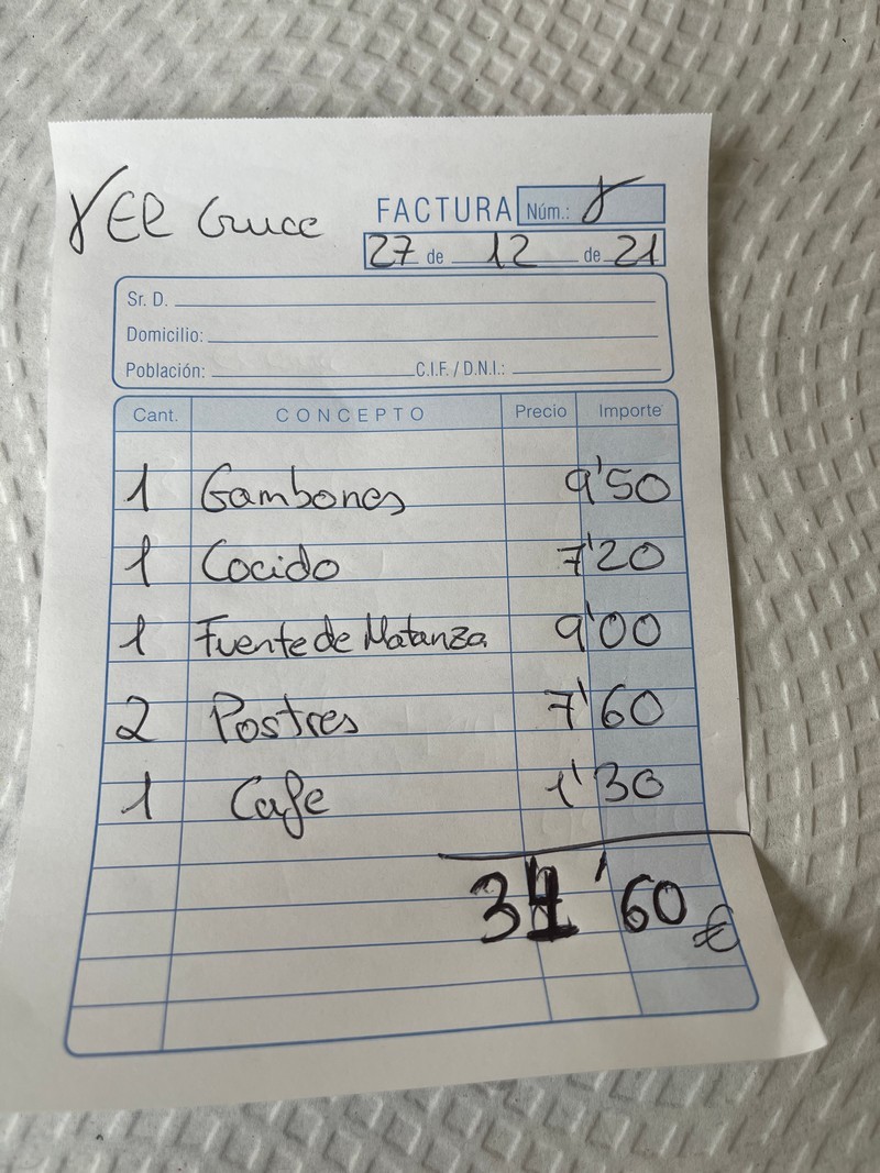 Restaurante el cruce Vega de Pas