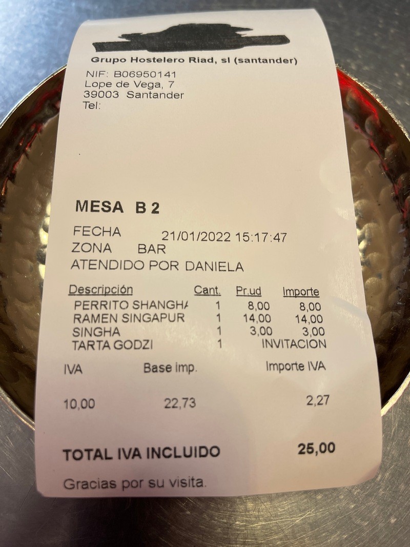 Santander Kint-Su Noodle Bar