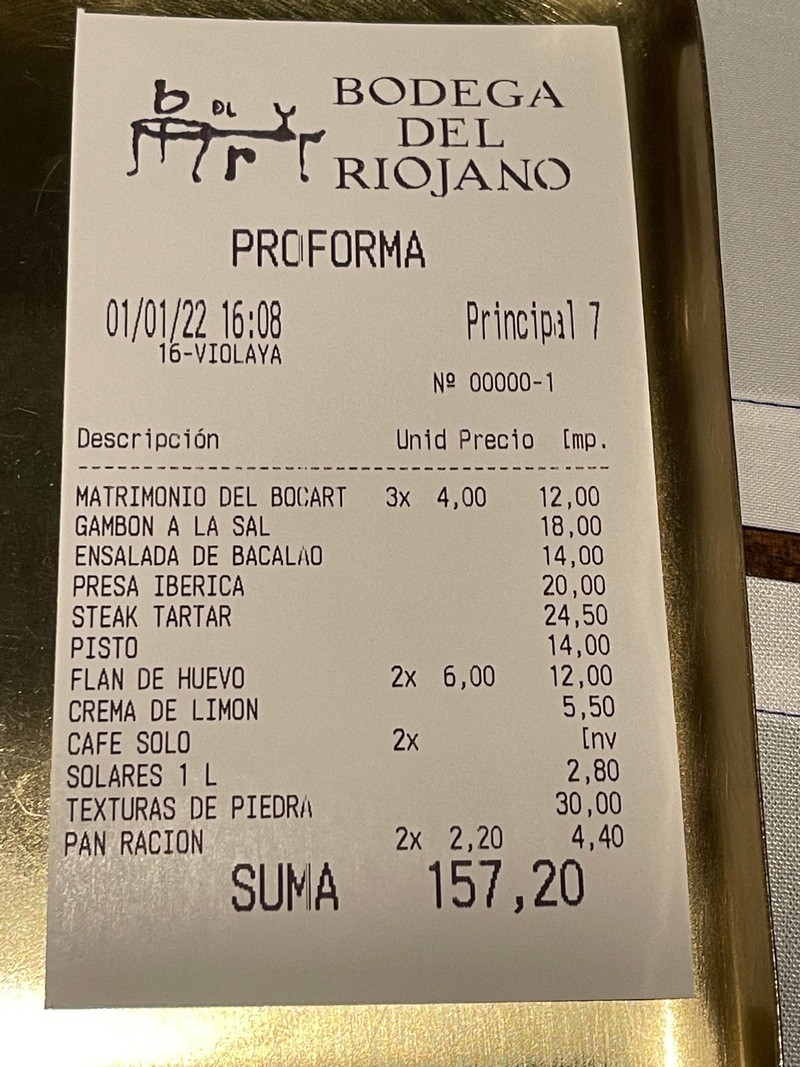 Restaurante el Riojano Santander