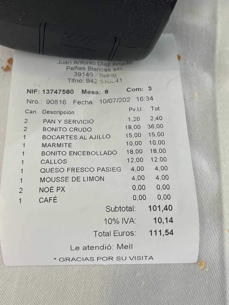 Restaurante Melly Somo