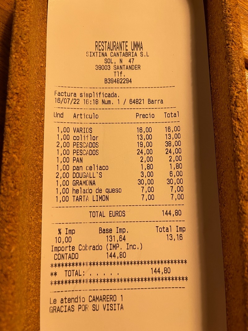 Restaurante Umma Santander