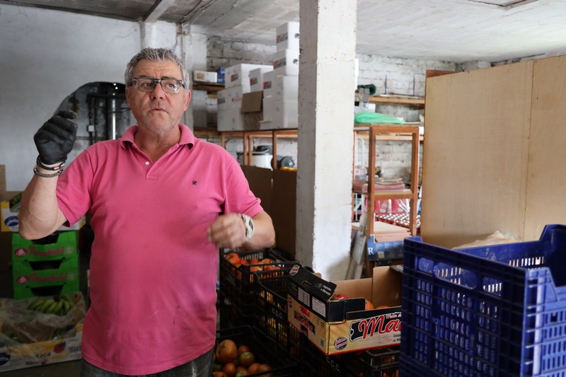 Tomates y pimientos de Isla