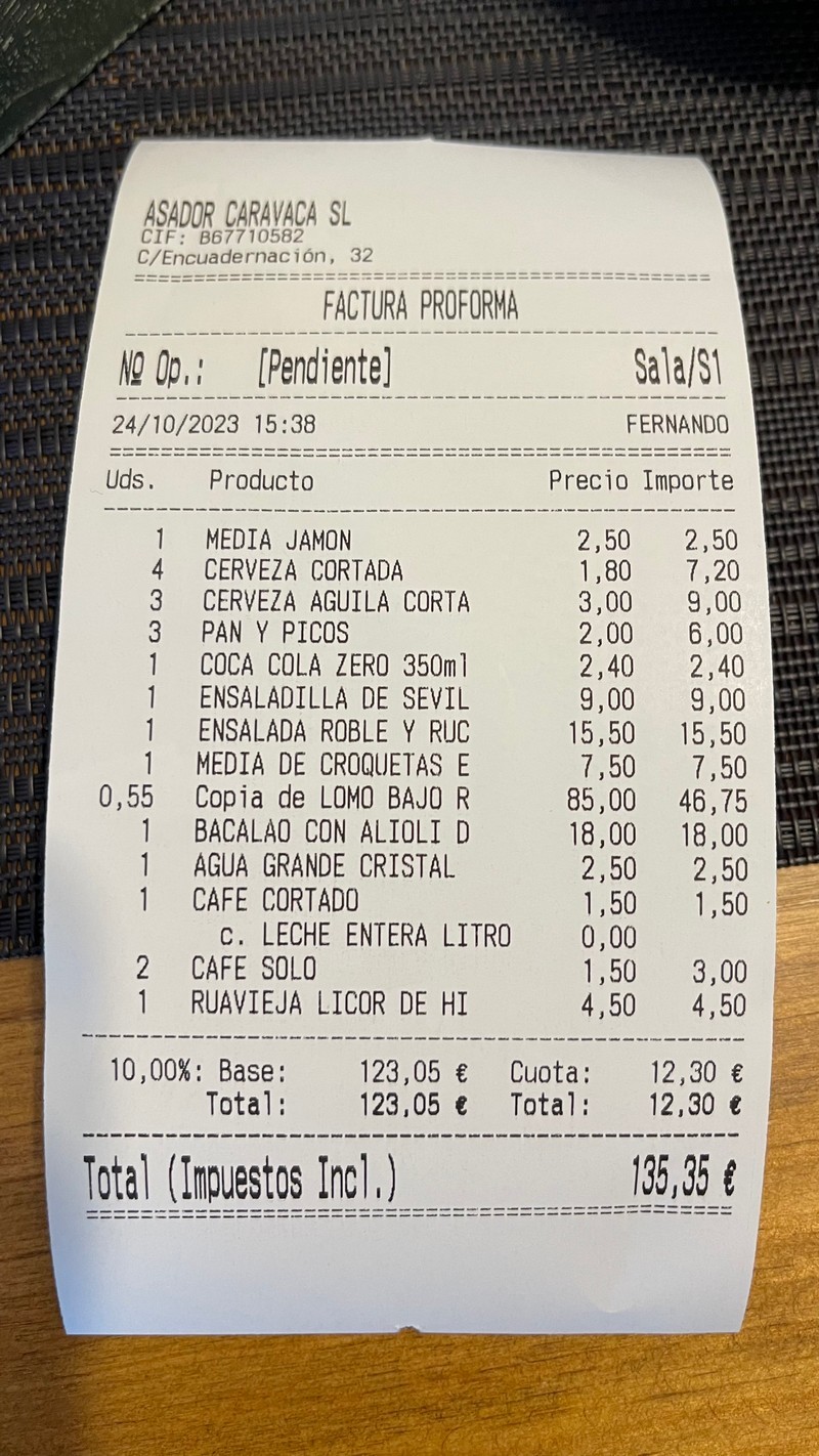 Asador Carvaca