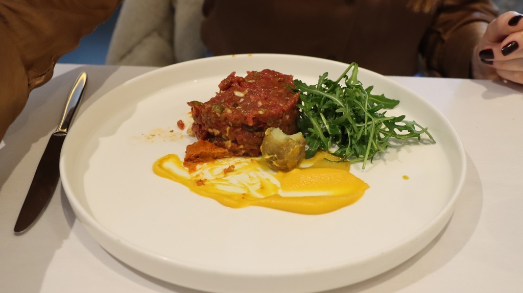 steak tartar Restaurante La Capitana Santander