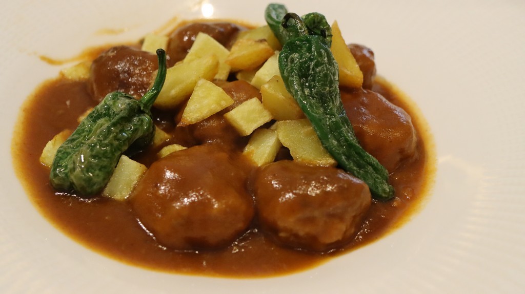 albóndigas de carne Restaurante La Capitana Santander
