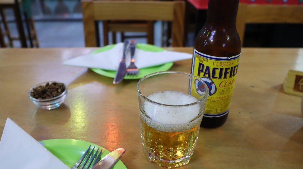Cerveza Pacifico Cutzamala mercado Antón Martin