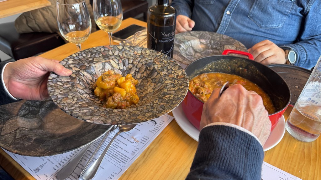 Ragut en el restaurante Muelle del Pesquero