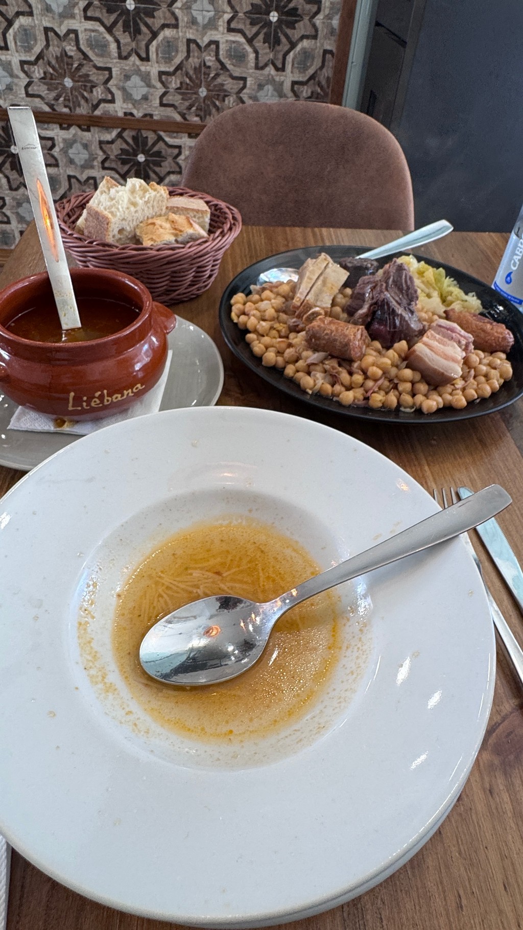 Cocido Lebaniego en el Respiro de Potes