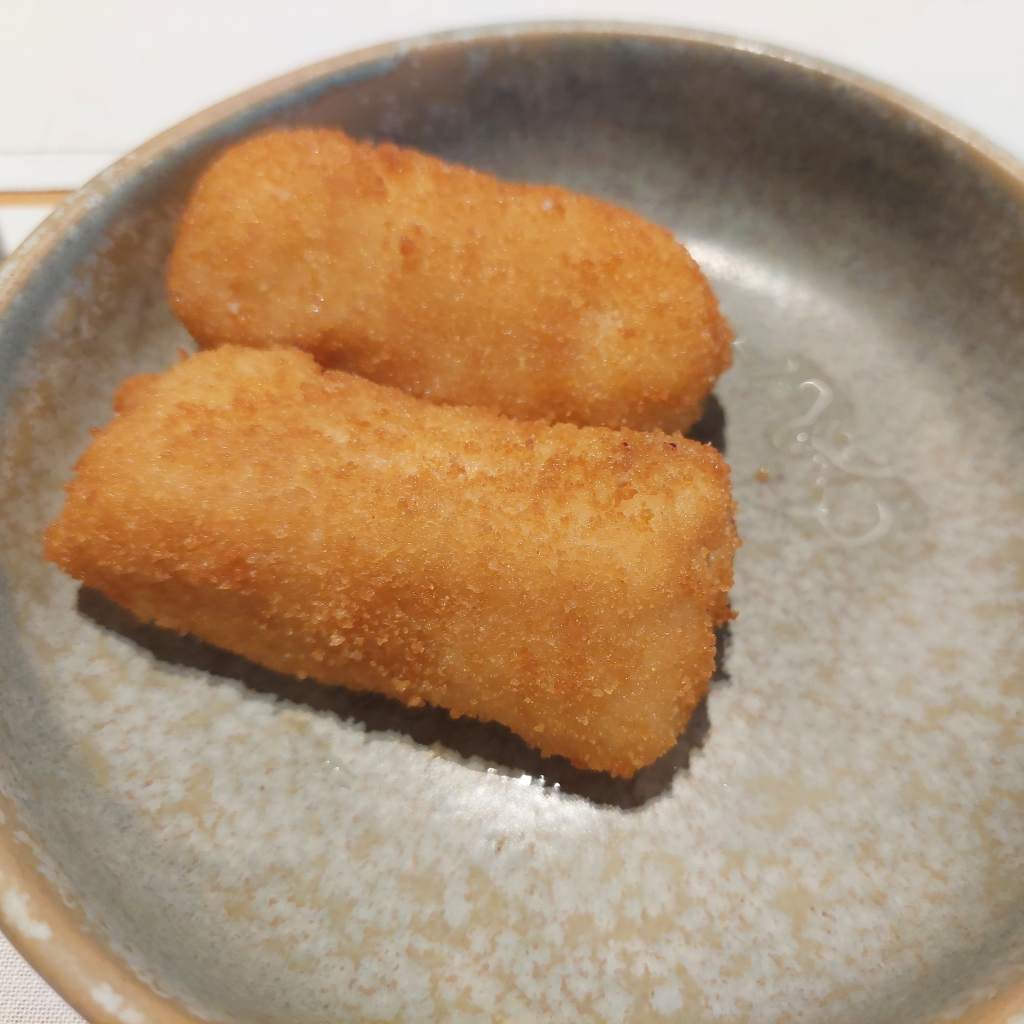 Croquetas jamosn iberico Granja Elena Barcelona