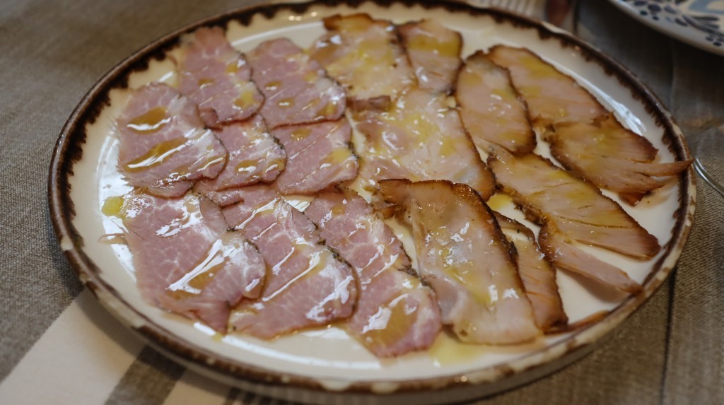 presa ibérica y chicharrones