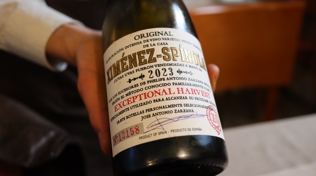 Ximénez-Spínola Excepcional Harvest 2023